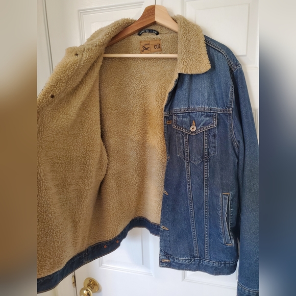 Vintage Mavi Denim Sherpa Jacket - Picture 6 of 6